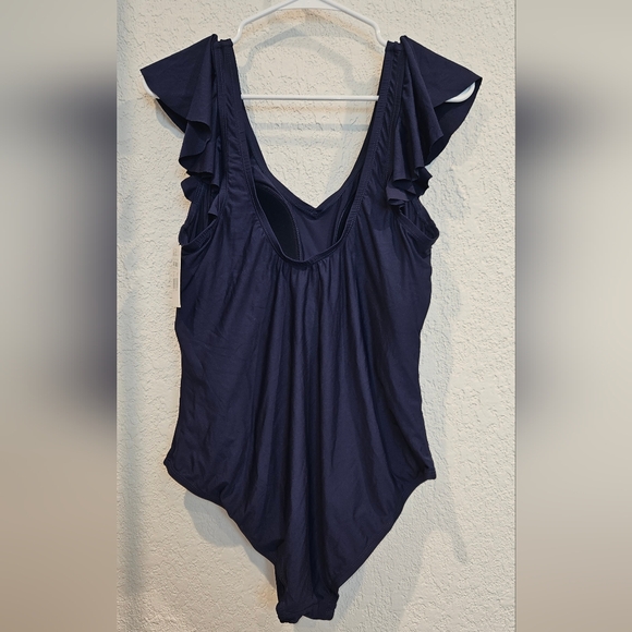 Sea Angel 1x One Piece Swimwear Navy Blue - Picture 2 of 3
